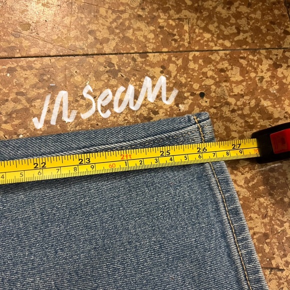 Upcycled Old Navy Super Skinny Mid Rise Jeans Women’s 10 - Picture 14 of 16